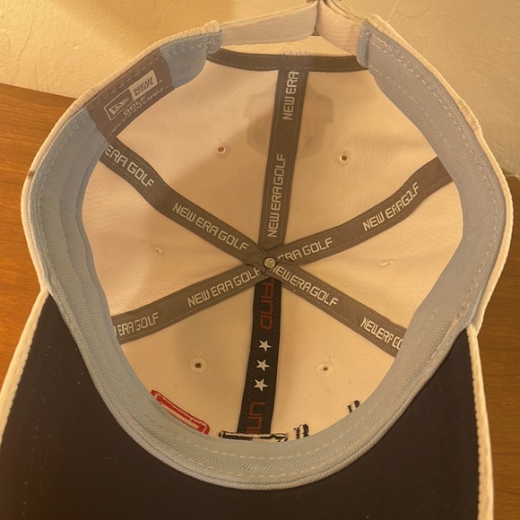 2020 Ryder Cup USA Golf Hat Adjustable New Era 9FORTY Whistling Straits White - Picture 5 of 5